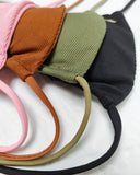 Rust Triangle Bikini Top and botom Bikini