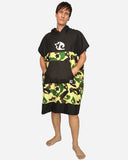 Men’s Camo Surf Poncho - Stylish and Functional Beach Changing Robe