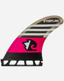 Pink Carbon Fiber Surf Fin - Premium Performance and Style